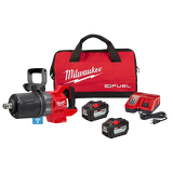 Kit de llave de impacto de alto torque con mango en D M18 FUEL™ de 1" con ONE-KEY™ Milwaukee 2868-22HD