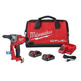 Kit de remachadora ciega M18 FUEL™ de 1/4" con ONE-KEY™ Milwaukee 2660-22CT