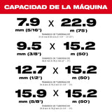 Desatascador de tambor seccional M18 FUEL™ SWITCH PACK™ con cable de 3/8" Milwaukee 2775B-211 - imagen 5