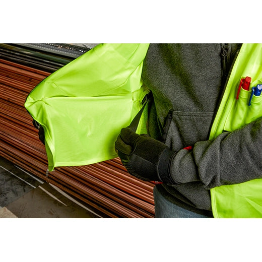 Chaleco de seguridad naranja de alta visibilidad Clase 2: S/M (CSA) Milwaukee 48-73-5071 - imagen 5