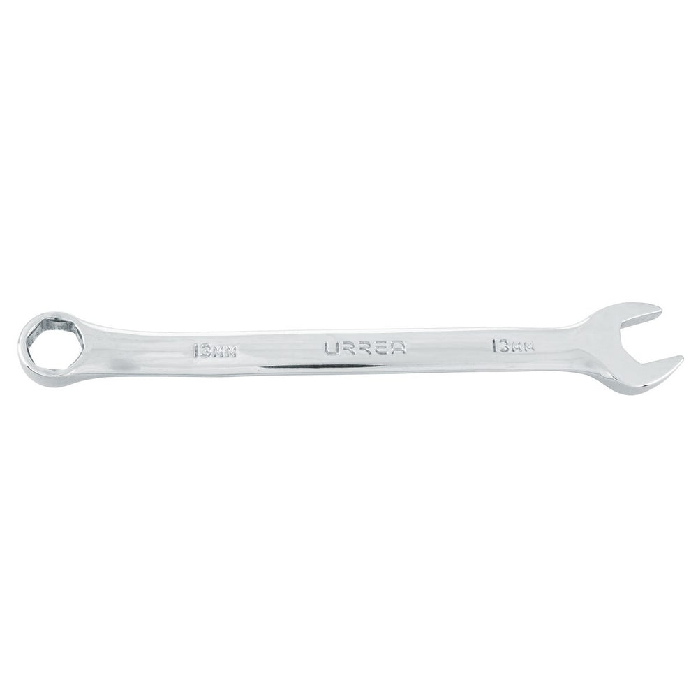 Llave combinada pulido espejo métrica, 6 puntas, 13 mm Urrea 1213MH