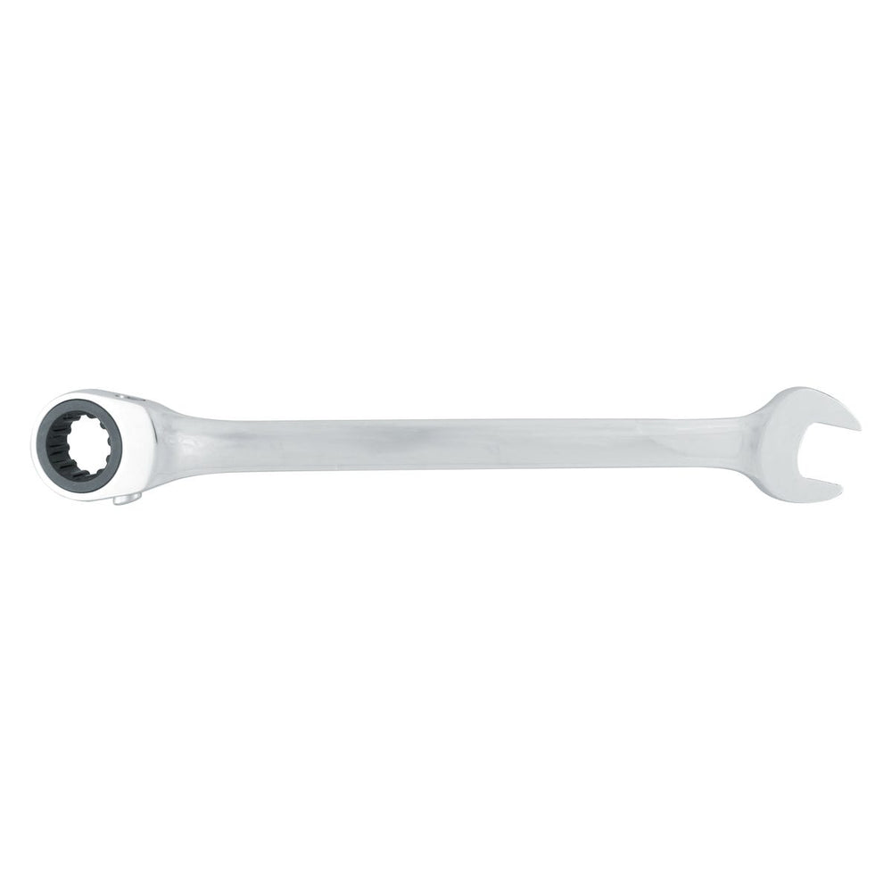 Llave combinada pulido espejo de matraca spline reversible en pulgadas, 7/16" Urrea 1214CMR - imagen 4