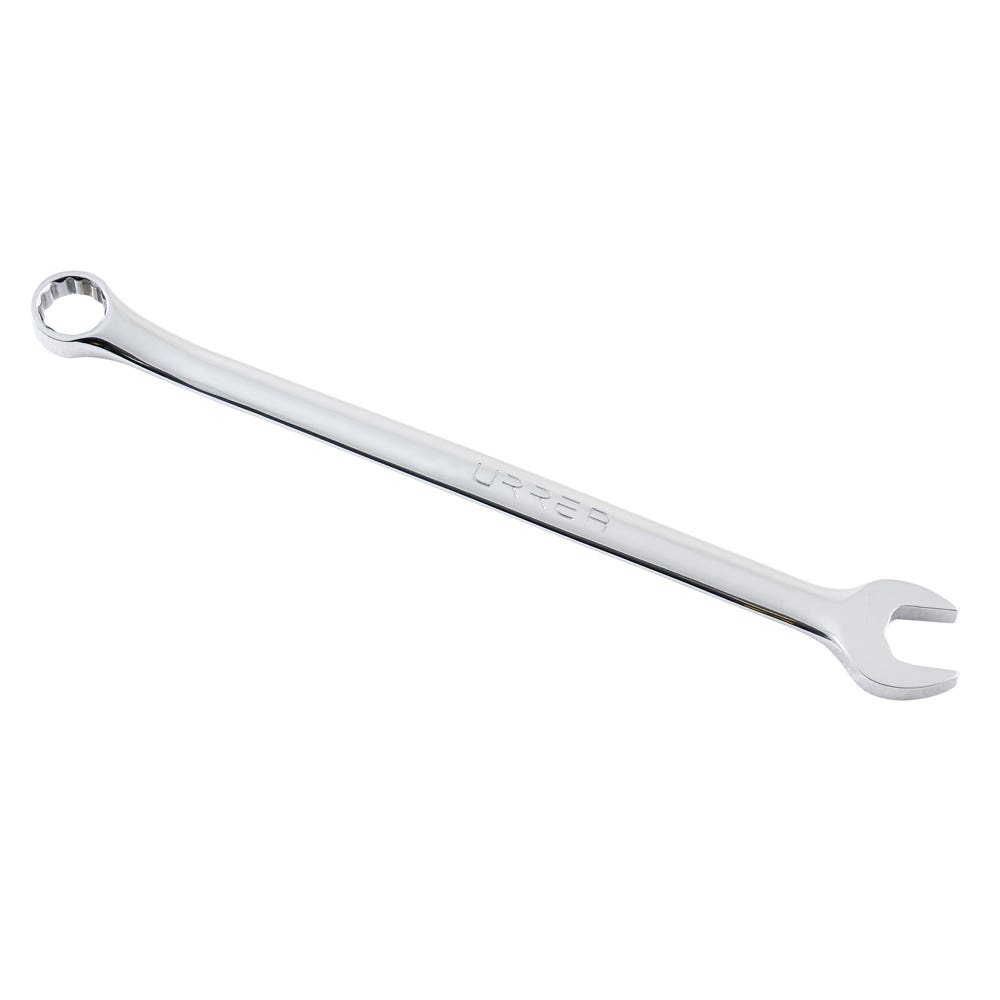 Llave combinada extra larga pulido espejo métrica, 12 puntas, 16 mm Urrea 1216ML - imagen 2