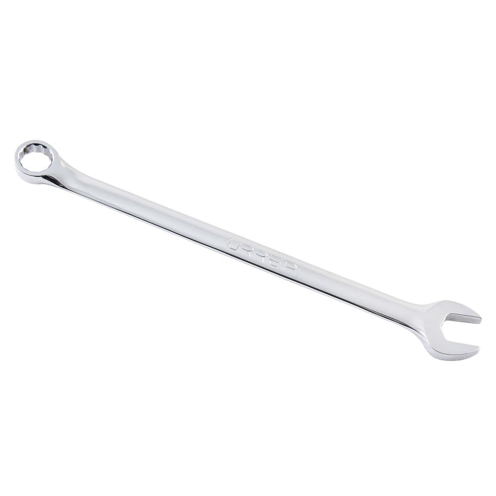 Llave combinada extra larga pulido espejo en pulgadas, 12 puntas, 5/8" Urrea 1220L