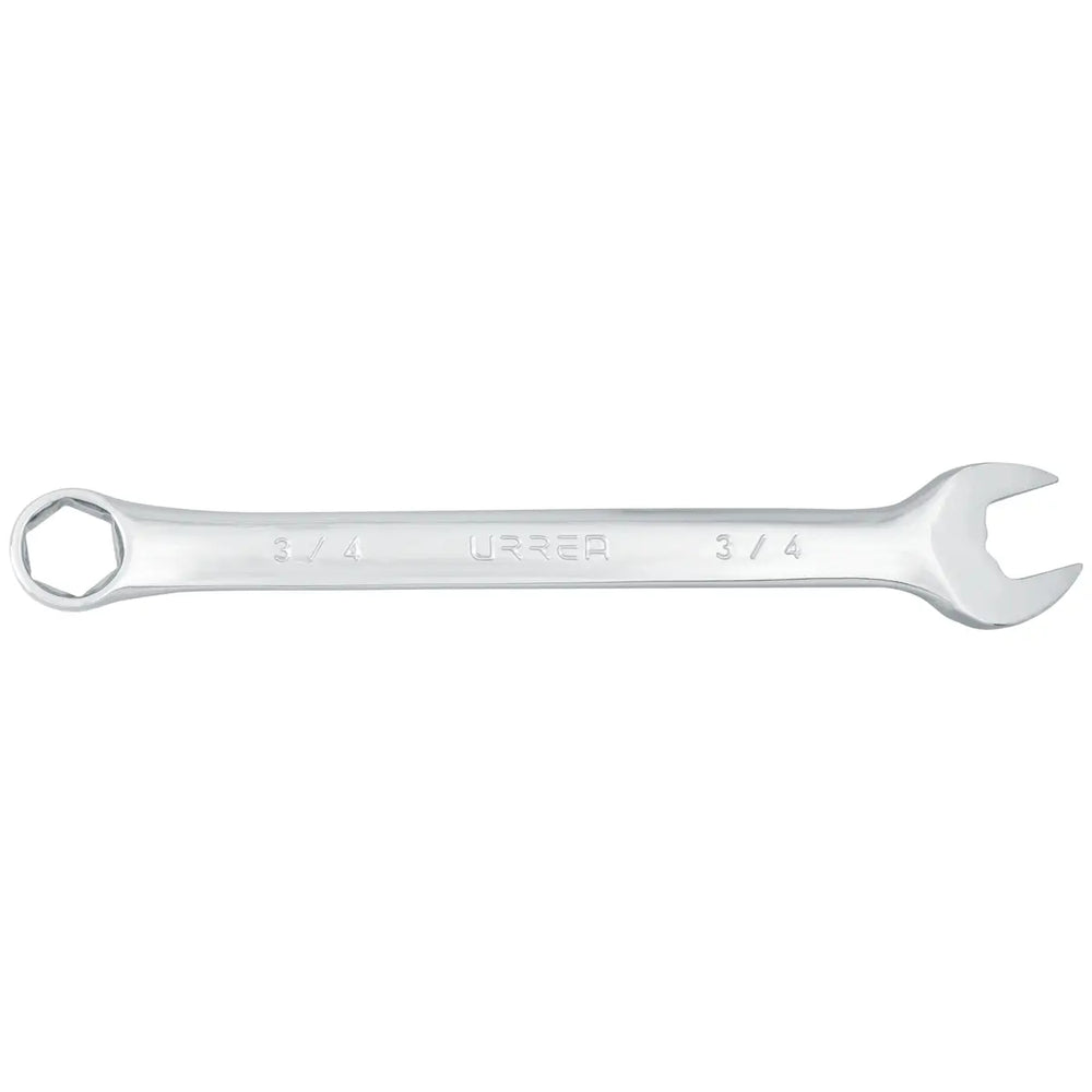Llave combinada pulido espejo en pulgadas, 6 puntas, 3/4" Urrea 1224H