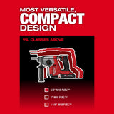 Martillo rotativo M18 FUEL™ SDS Plus de 5/8" Milwaukee 2908-20 - imagen 5