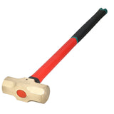 Marro de bronce con mango largo de fibra de vidrio 35", 10 lb Urrea 1440FV