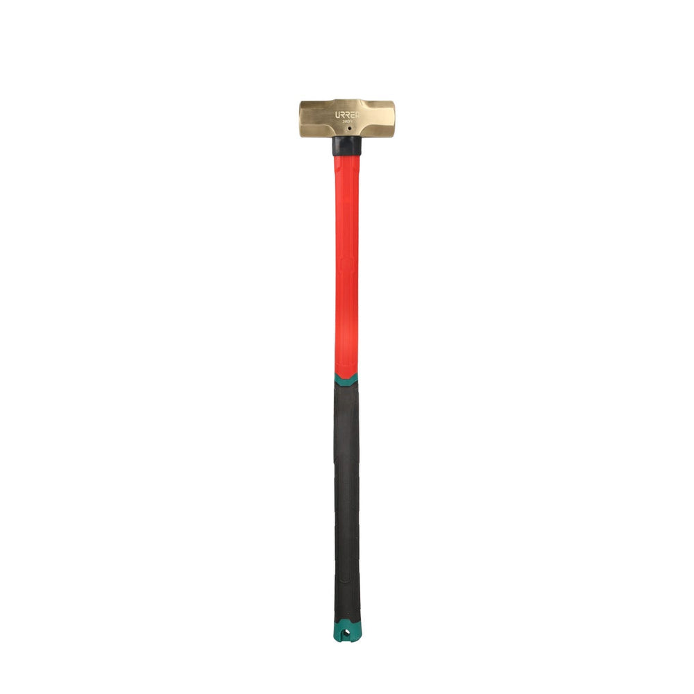 Marro de bronce con mango largo de fibra de vidrio 35", 10 lb Urrea 1440FV - imagen 3