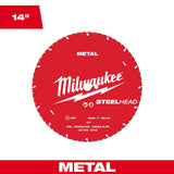 Hoja de diamante para cortar metal STEELHEAD™ de 14” Milwaukee 49-93-7840 - imagen 2