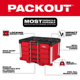 Caja de herramientas con 4 cajones PACKOUT™ Milwaukee 48-22-8444 - imagen 2