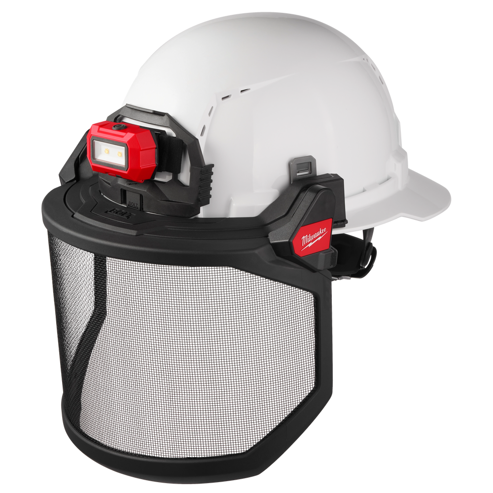 Protector facial completo BOLT™ - Malla metálica (compatible con cascos y cascos de seguridad de Milwaukee®) Milwaukee 48-73-1430 - imagen 7