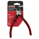Pinza corte al ras para plástico y materiales no ferroso con mango rubber grip 6" Urrea 212G - imagen 3
