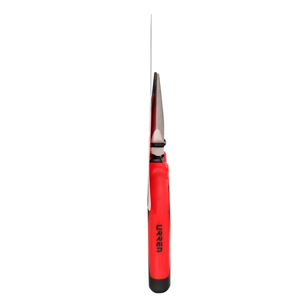 Pinza para electricista con mango bimaterial punta larga corte lateral de 6-23/32" Urrea 226GRX - imagen 7