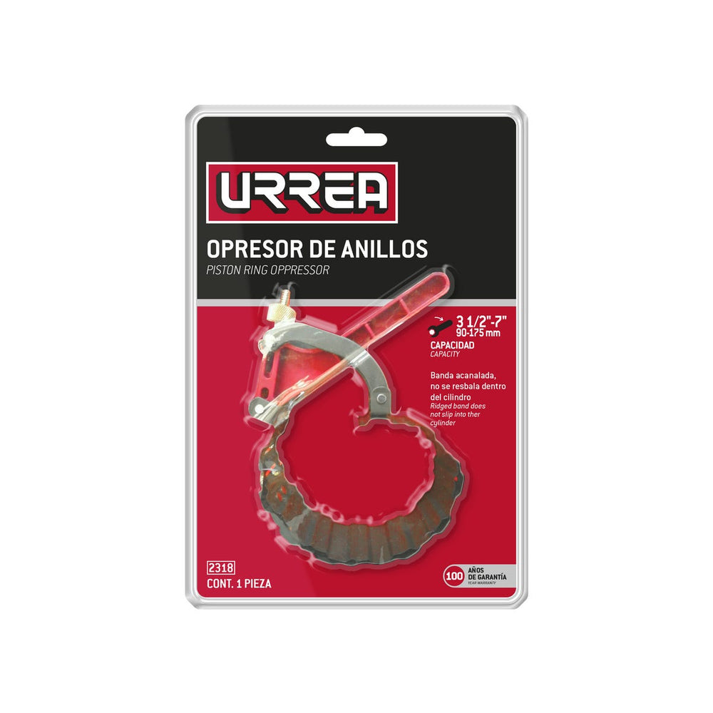 Opresor de banda acanalado 3" a 5" Urrea 2318 - imagen 3