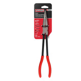 Pinza extra larga para electricista con mango rubber grip punta fina recta de 11" Urrea 239G - imagen 3