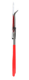 Pinza extra larga para electricista con mango rubber grip punta fina curva a 45° de 9-5/8" Urrea 241G - imagen 7