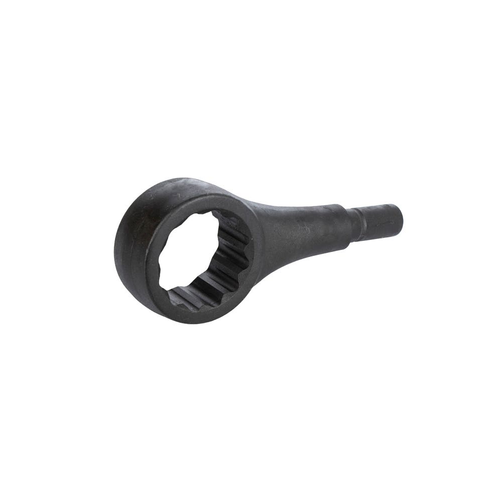 Llave de estrías de alta palanca fosfatizada sin cola métrica, 12 puntas, 65 mm Urrea 2465MHL - imagen 2
