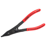 Pinza para anillos de retención con mango rubber grip punta plna tipo externo ángulo de 0° Urrea 250G – imagen 2