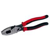 Pinza para electricista con mango bimaterial corte lateral con ponchador y jalador 9-3/8" Urrea 259GHLX - imagen 2