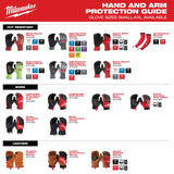 Guante de trabajo ligero con puño flexible - XL talla XL Milwaukee 48-73-8513 - imagen 5