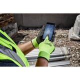 Guantes de corte de alta visibilidad nivel 3 bañados en poliuretano - M talla M Milwaukee 48-73-8931 - imagen 8