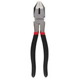 Pinza para electricista con mango rubber grip alta palanca corte lateral de 9" Urrea 269GI - imagen 8
