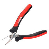 Pinza para electrónica con mango antiestático punta larga plana de 4-3/4" Urrea 28580X - imagen 2