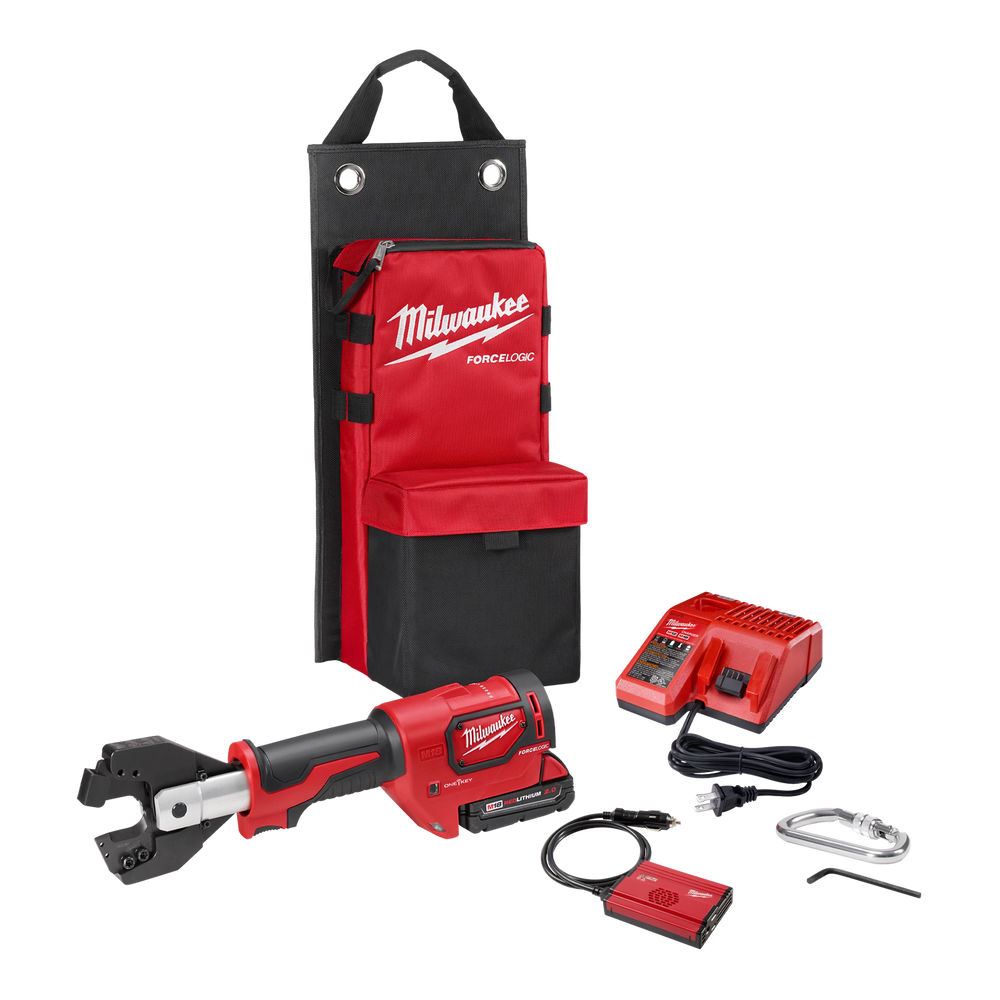Kit de cortador de cables M18™ FORCE LOGIC™ con mordazas para 477 ACSR Milwaukee 2672-21S
