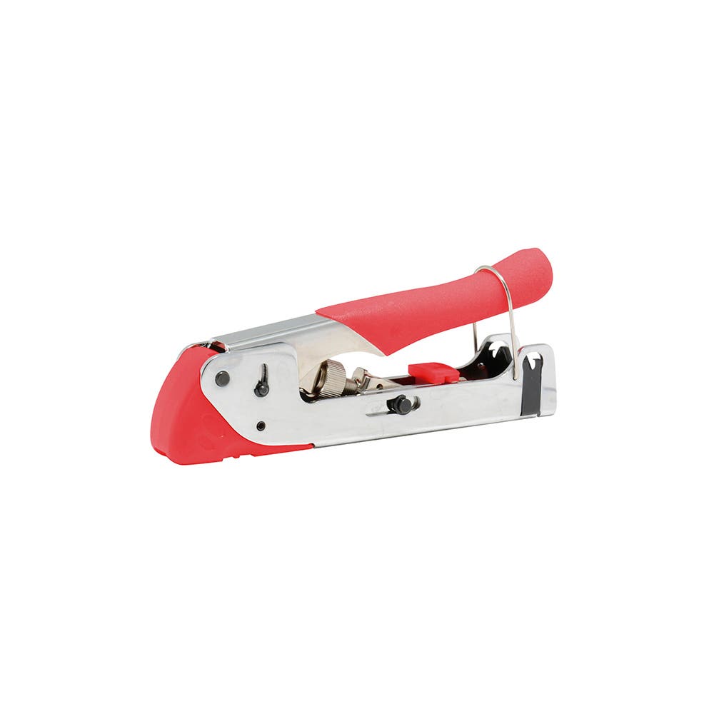 Ponchadora para conectores F, BNC, RCA, con cable coaxial, 6-7/64" Urrea 304