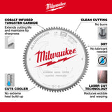 Hoja de sierra circular para cortar aluminio de 14" Milwaukee 48-40-4370 - imagen 2