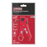 Pinza multifunciones para cable UTP/STP, RG9/6, RG7/11 con cable coaxial, de 4-59/64" Urrea 307 - imagen 3