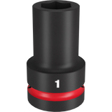 Cubo profundo de 6 puntas de 1" con boca de 1" SHOCKWAVE Impact Duty™ Milwaukee 49-66-6504