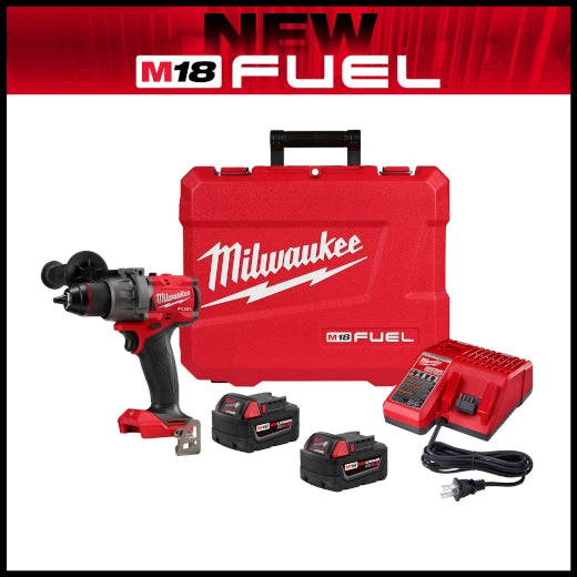 Kit de taladro/destornillador M18 FUEL™ de 1/2" Milwaukee 2903-22 - imagen 2
