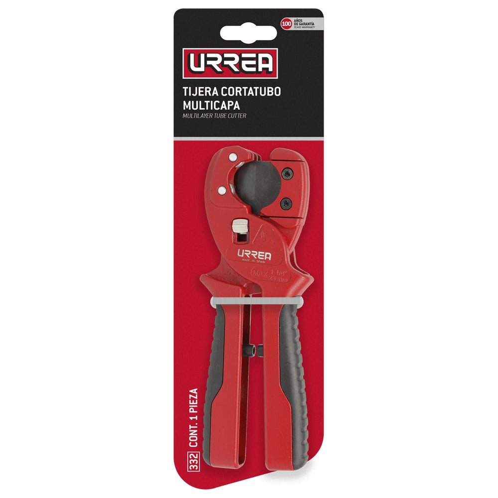 Tijeras para tubos plásticos tipo multicapa de 1" Urrea 332 - imagen 3