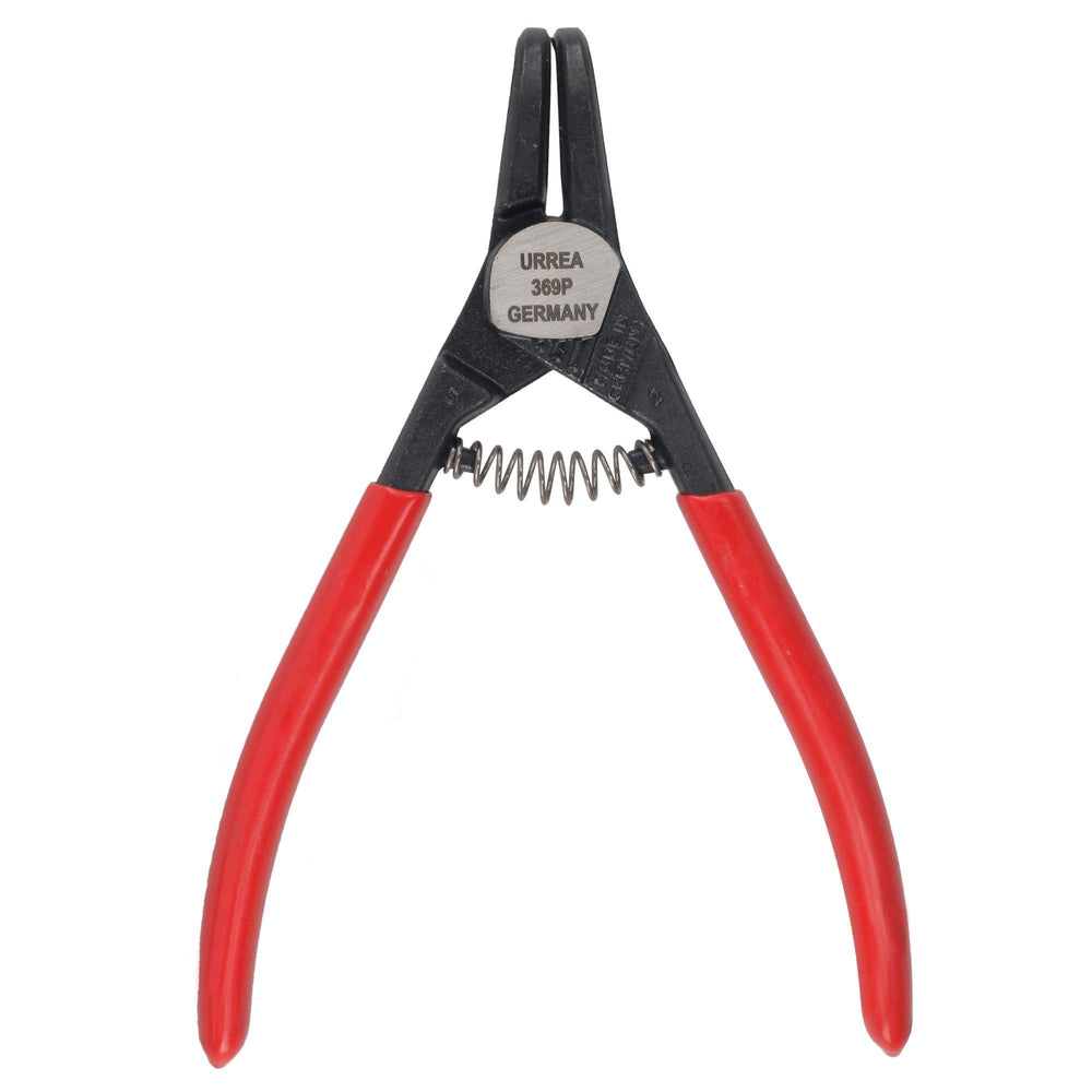 Pinza para anillos de retención con mango rubber grip forjadas tipo externo ángulo de 90° Urrea 369P - imagen 8