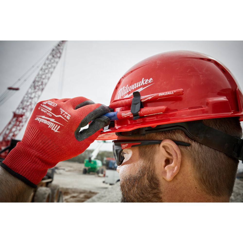 Casco con ala delantera rojo con suspensión de trinquete de 4 puntos BOLT™ (EE. UU.): Tipo 1, Clase E Milwaukee 48-73-1108 - imagen 5
