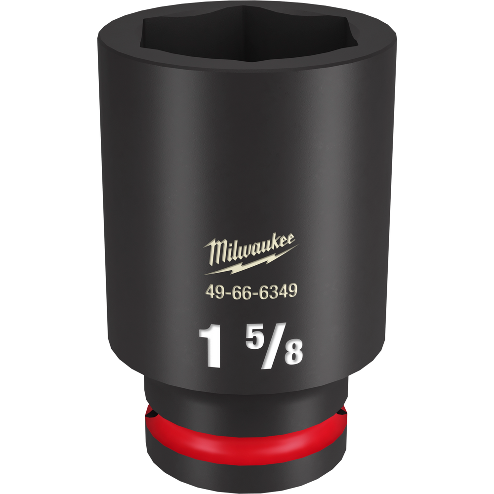 Cubo profundo de 1-5/8" con boca de 3/4" de 6 puntas SHOCKWAVE Impact Duty™ Milwaukee 49-66-6349 - imagen 2