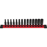 Juego de 14 piezas de cubos profundos métricos de 6 puntas SHOCKWAVE Impact Duty™ Milwaukee 49-66-7003 - imagen 2