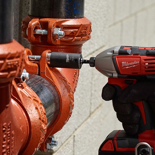 Hexágono de 1/4" SHOCKWAVE™ a un adaptador de conexión cuadrado de 3/8" Milwaukee 48-32-5731 - imagen 2