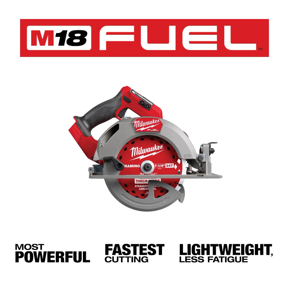 Sierra circular M18 FUEL™ de 7-1/4" (sin accesorios) Milwaukee 2834-20 - imagen 2