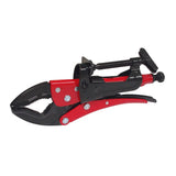 Pinza de presión quijada universal con soporte para banco de 10" Urrea 4102UR