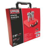 Extractor quijada recta tipo "A" 6 ton, 13 piezas en caja metálica Urrea 4213B - imagen 3