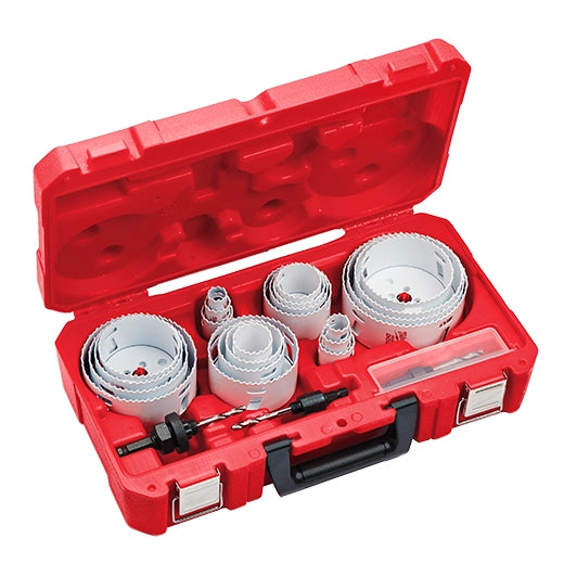 Kit de sierra de corona Hole Dozer™ de 28 piezas profesional multiuso Milwaukee 49-22-4185