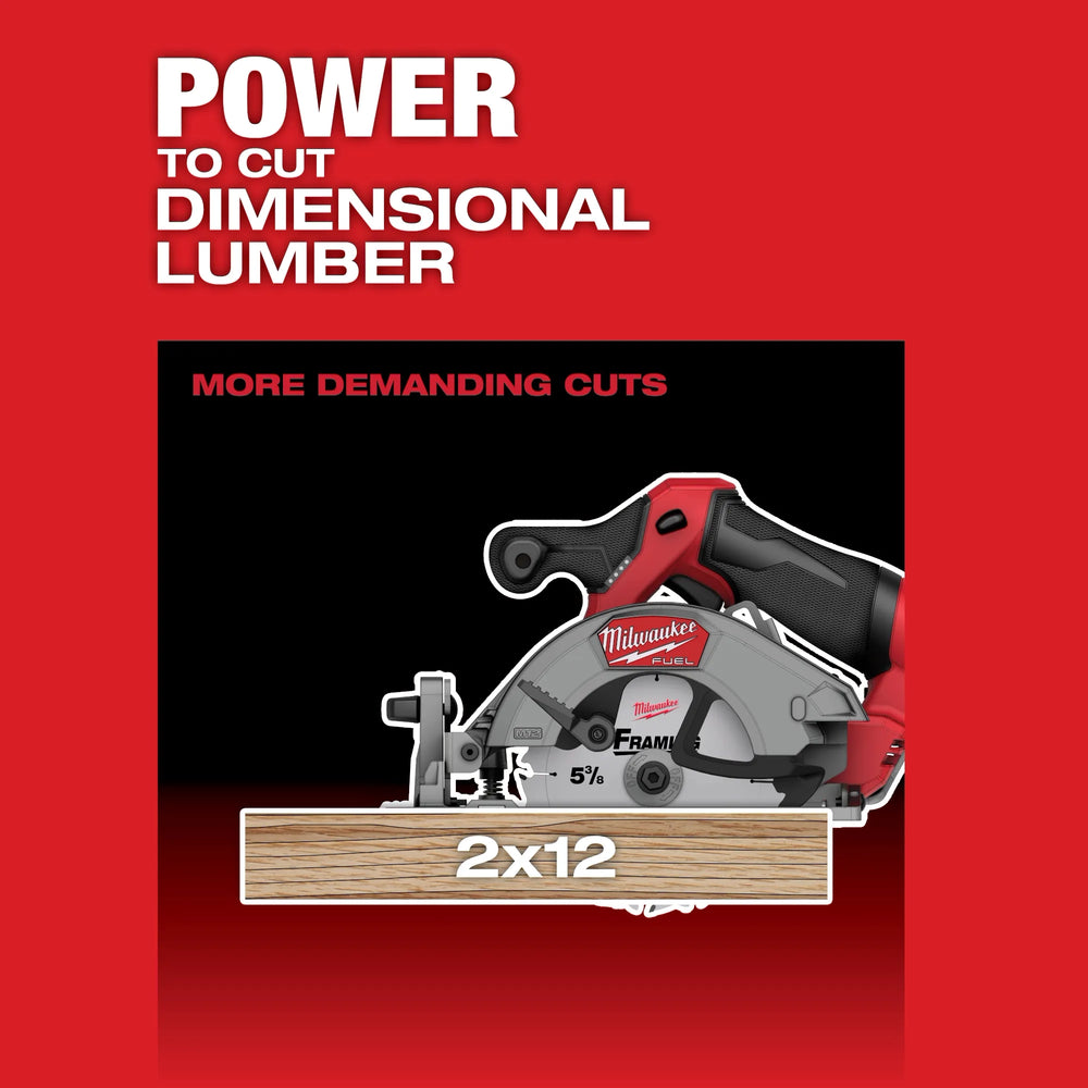 Sierra circular M12 FUEL™ de 5-3/8" Milwaukee 2521-20 - imagen 4