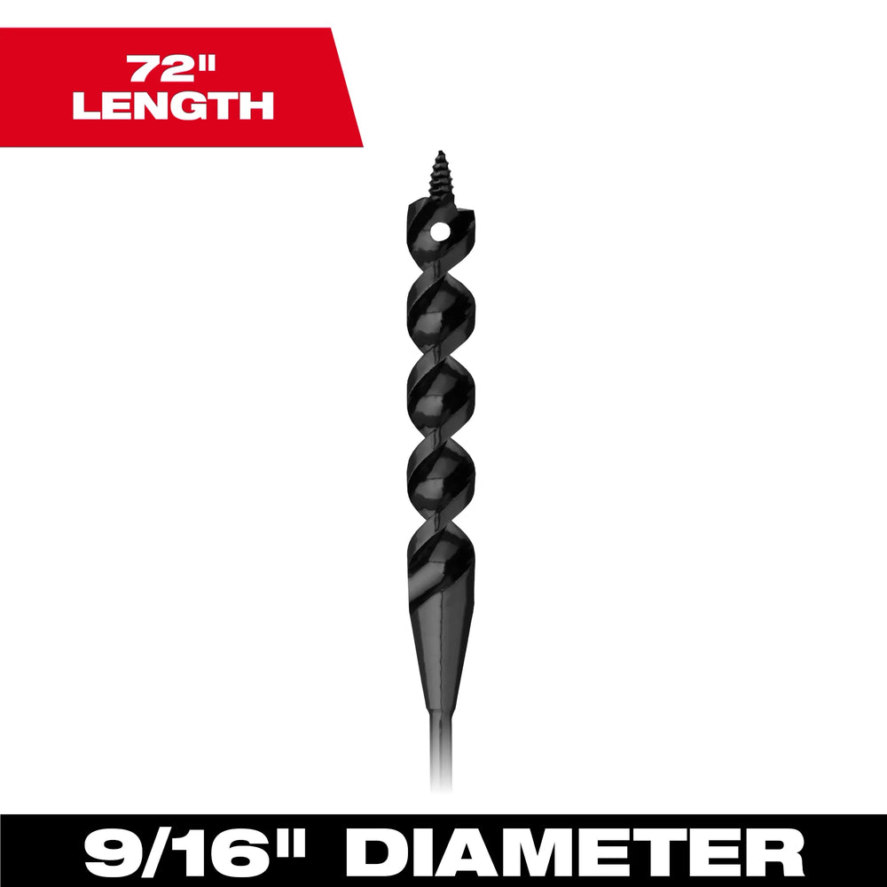 Broca de cable de 9/16" x 72" Milwaukee 48-13-8356 - imagen 2