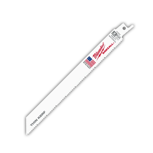 Hojas SAWZALL® de 8" y 8/12 TPI (paquete de 50 unidades) Milwaukee 48-01-6093