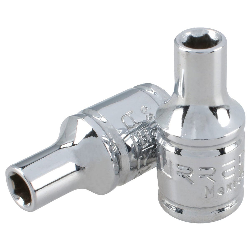 Dado cuadro de 1/4", 6 puntas, en pulgadas, 9/32" Urrea 4709 - imagen 2