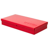 Caja metálica usos múltiples color rojo 4" x 9" x 1" Urrea 4725 - imagen 2