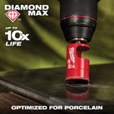 Brocas sierra Diamond Max™ de 5/16" Milwaukee 49-56-0507 - imagen 6