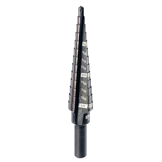 Broca escalonada n.º 1, 1/8" - 1/2" por 1/32" Milwaukee 48-89-9201